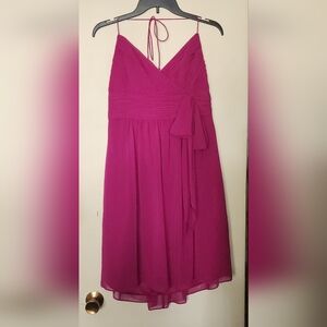 Magenta cocktail dress